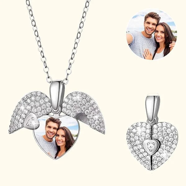 Lovencia - Custom photo heart locket