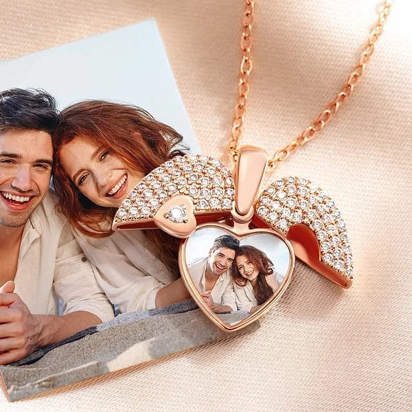 Lovencia - Custom photo heart locket