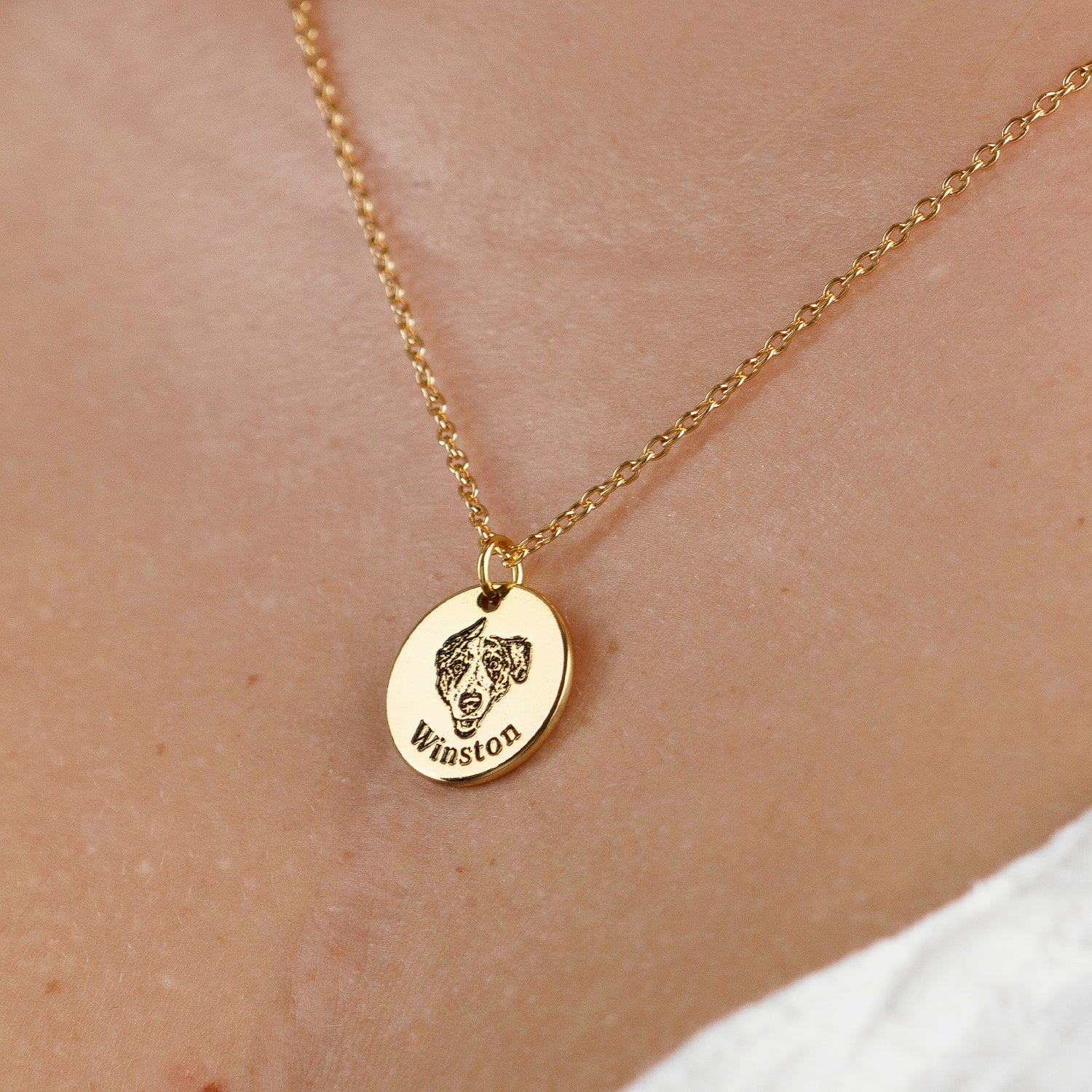 Personalized Pet Face Necklace