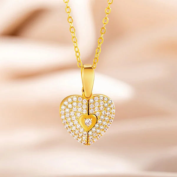 Lovencia - Custom photo heart locket