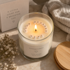 Personalized Hidden Message Candle