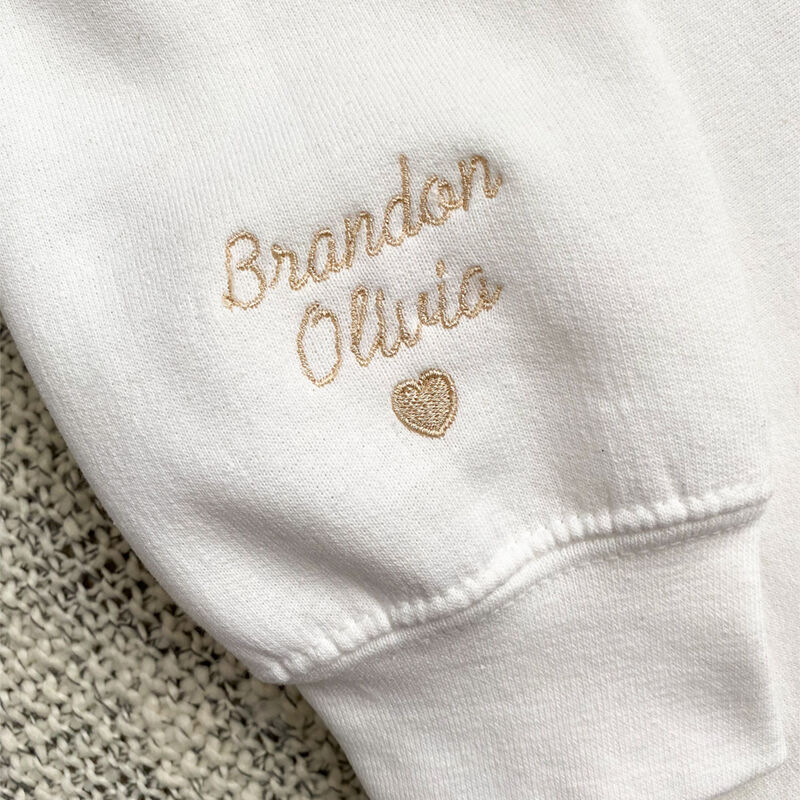 Personalized Sweatshirt Embroidered Gift for Dear Mom