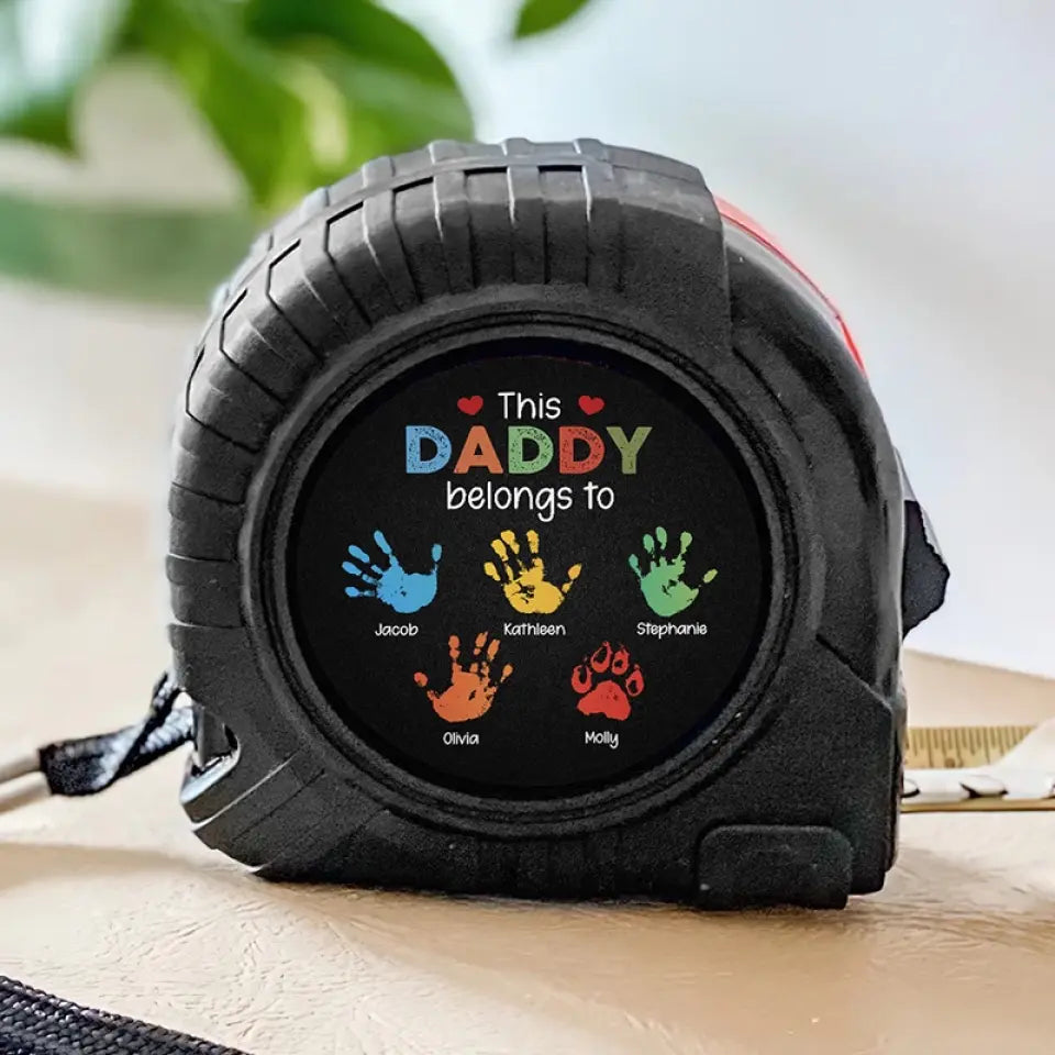 Personalized Tape Measure - Father's Day Gift