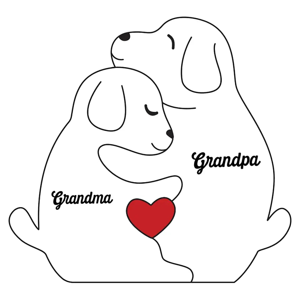 Personalized Wooden Art Puzzle - The Love Of A Family Is A Life's Greatest Blessing