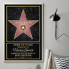 Personalized Canvas - "Star of Fame"