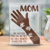 Personalized Acrylic Plaque - Your Hand Holds Our Tiny Hearts