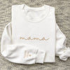 Personalized Sweatshirt Embroidered Gift for Dear Mom