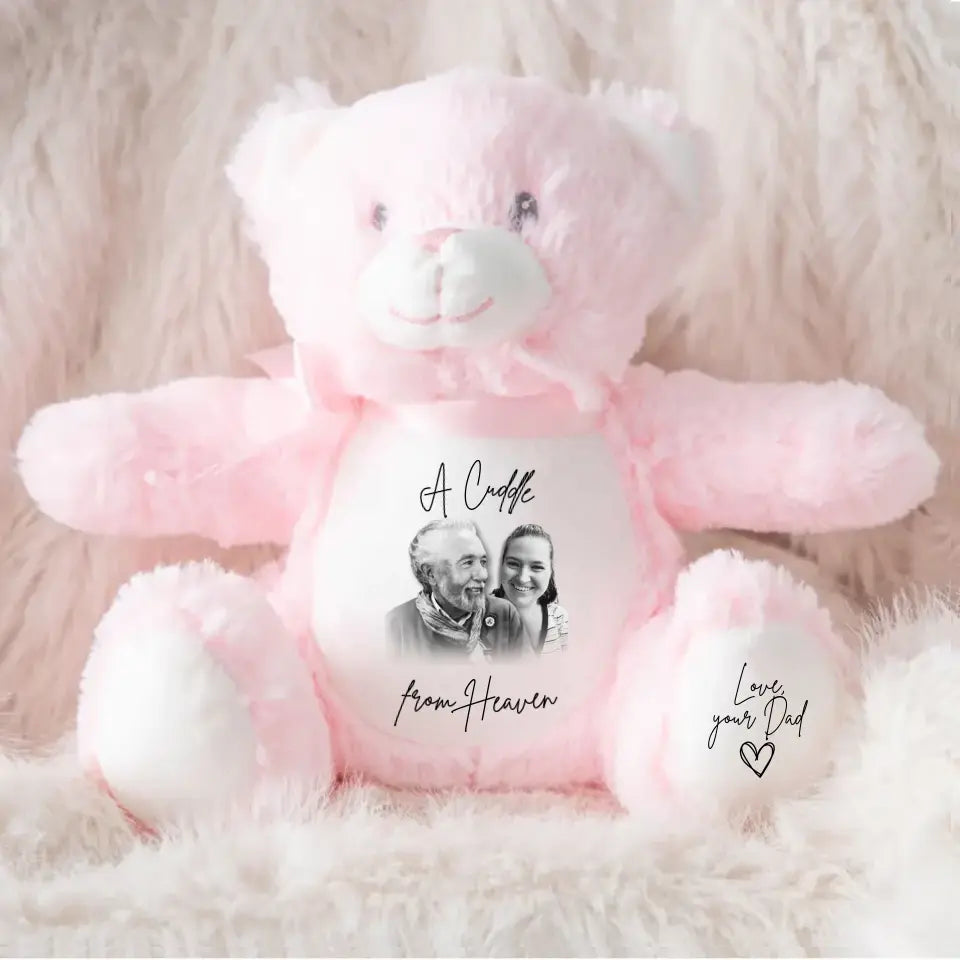 Personalized Cuddle Bear | A Heavenly Hug