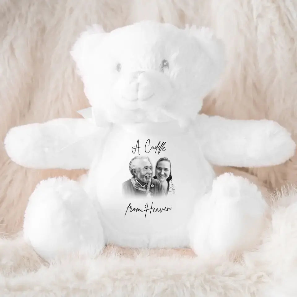 Personalized Cuddle Bear | A Heavenly Hug