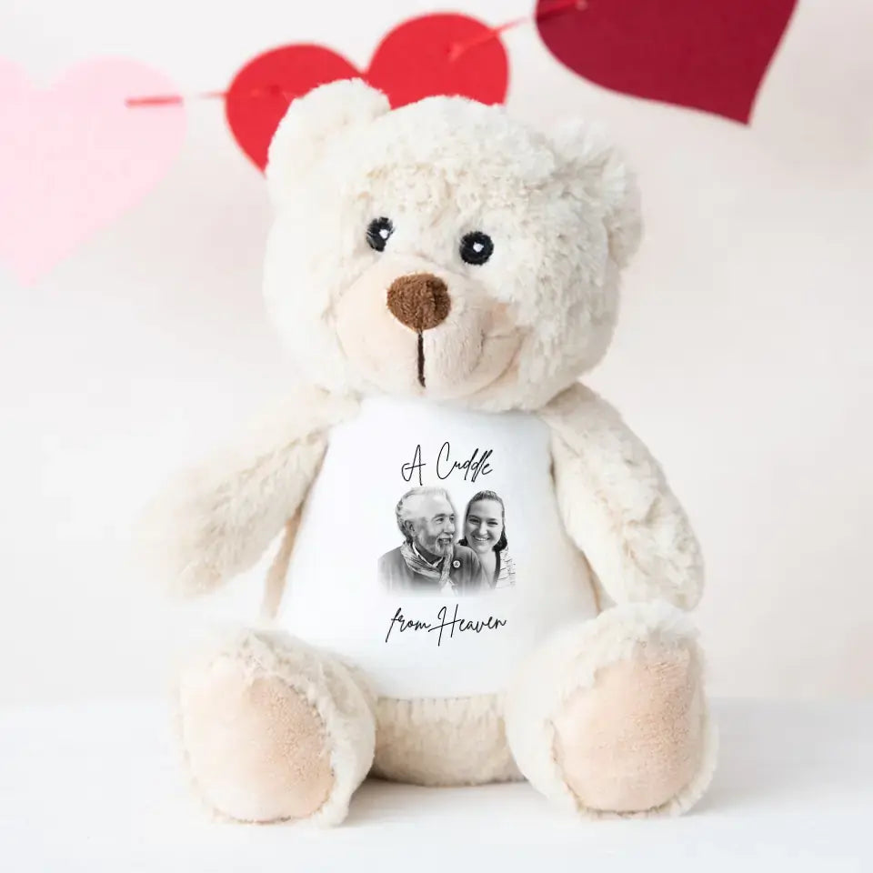 Personalized Cuddle Bear | A Heavenly Hug