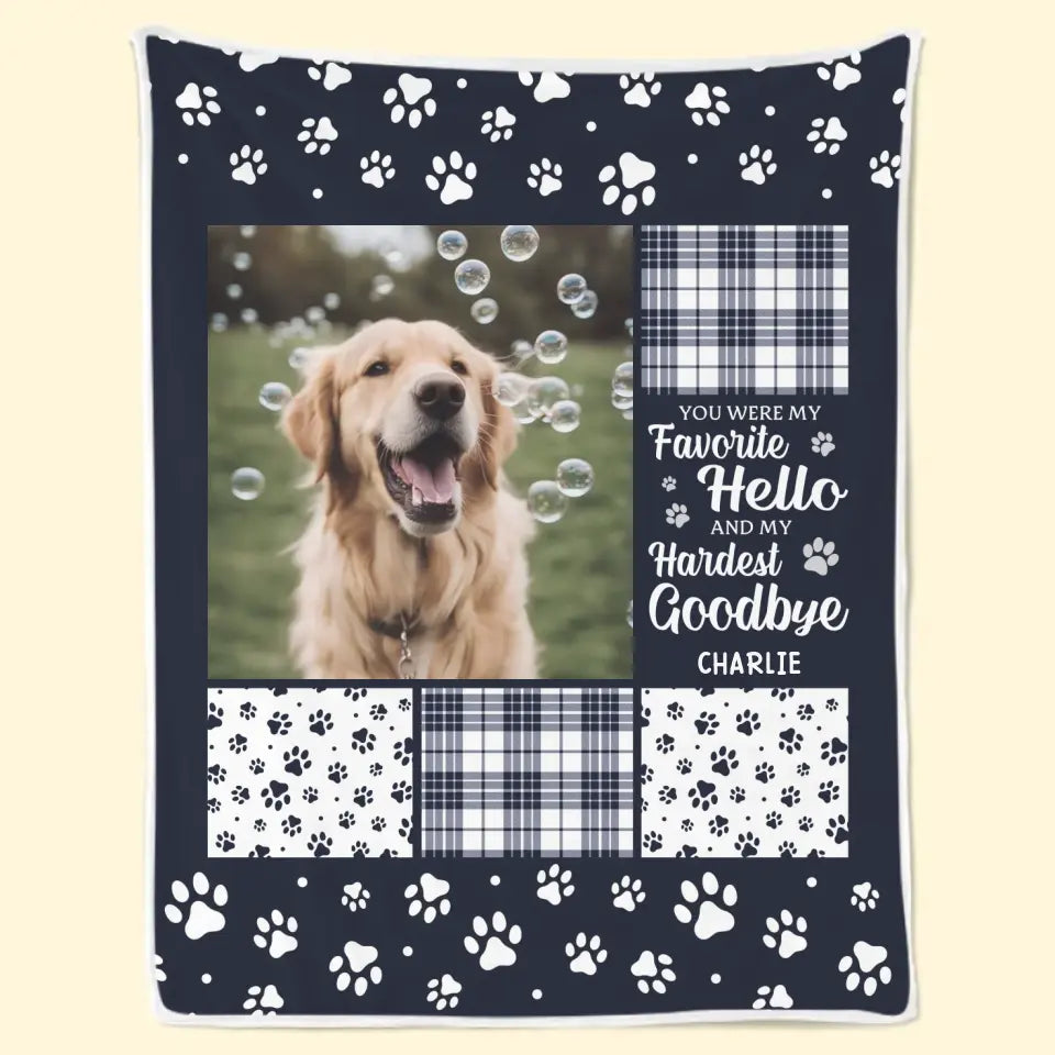 Personalized Blanket - Sympathy Gift For Pet Owners, Pet Lovers