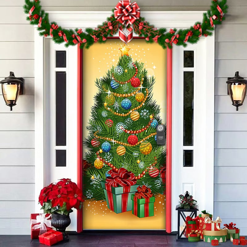 Christmas Front Door Decoration🎅