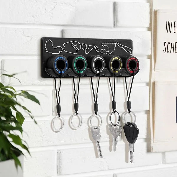 TrackHook - Custom F1 circuit key holder