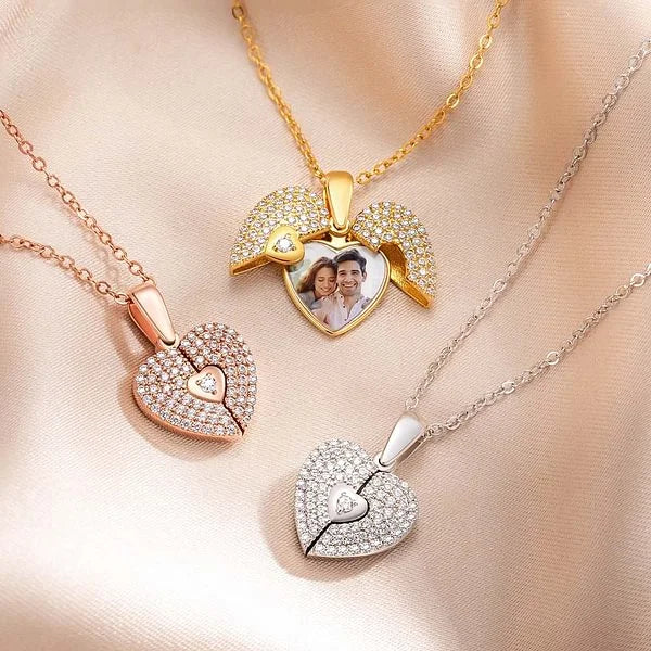 Lovencia - Custom photo heart locket
