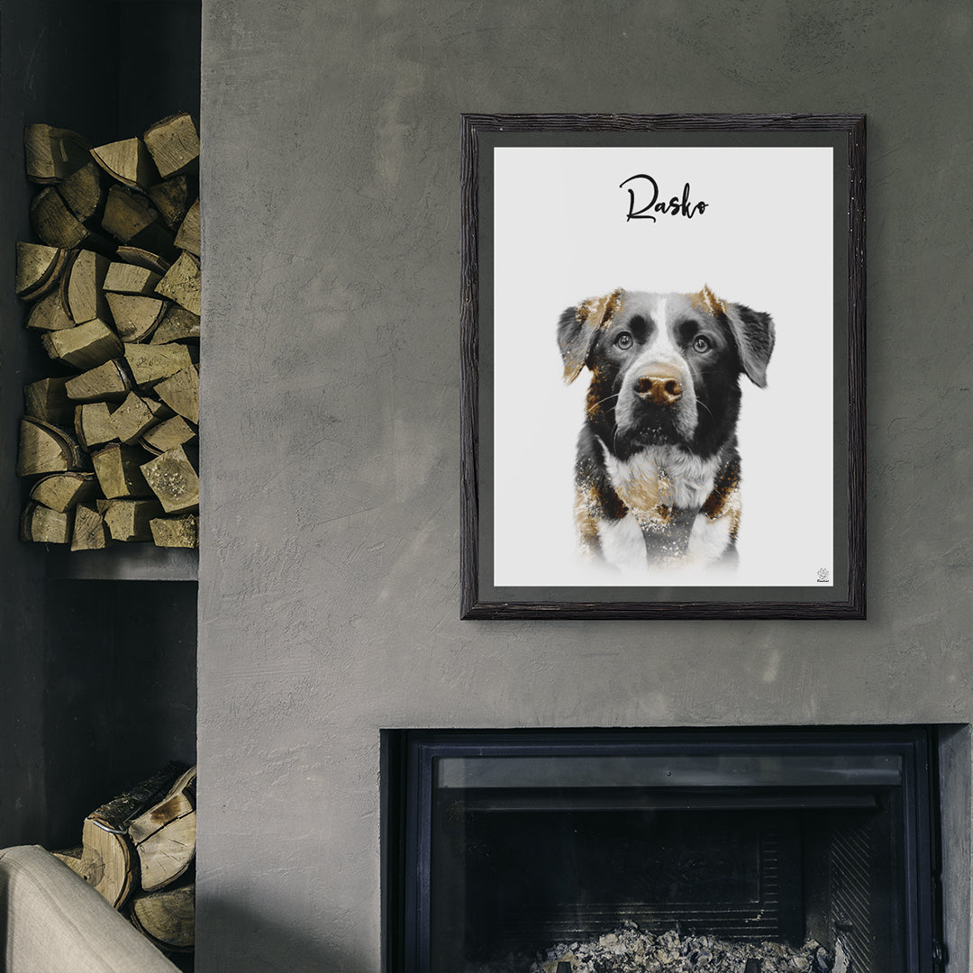 Gold Pawtrait-CustomLove