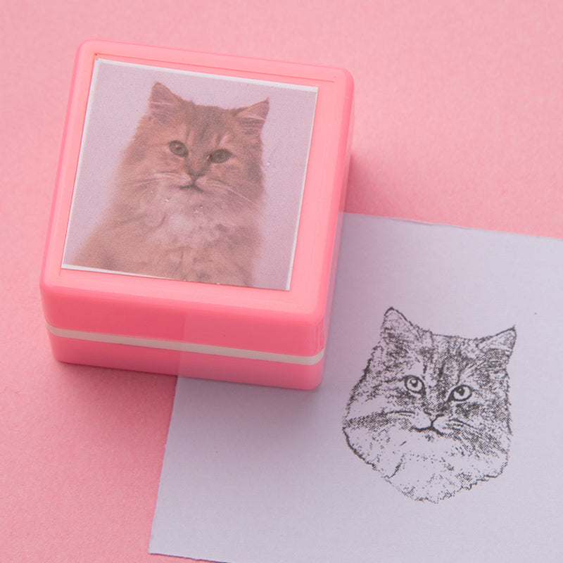 Personalized Pet Portrait Stamp