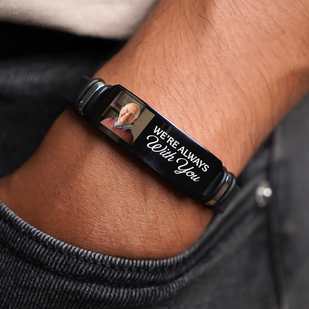 Solastra - Engraved memorial photo bracelet
