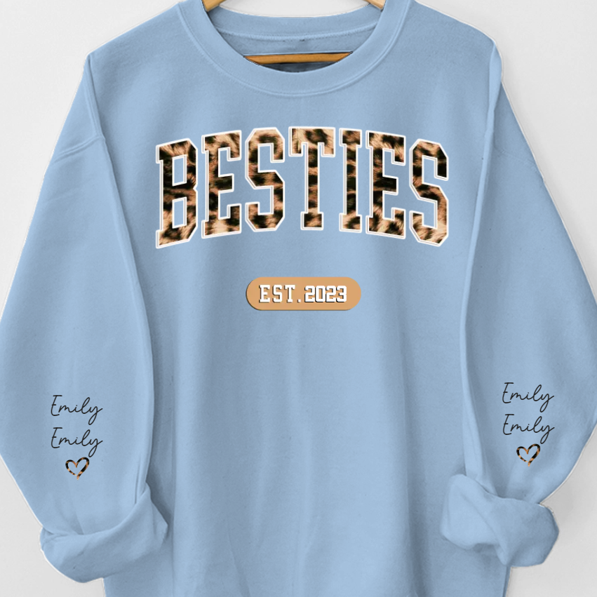 Personalized Sweatshirt - Gift For Best Friends, BFF, Sisters