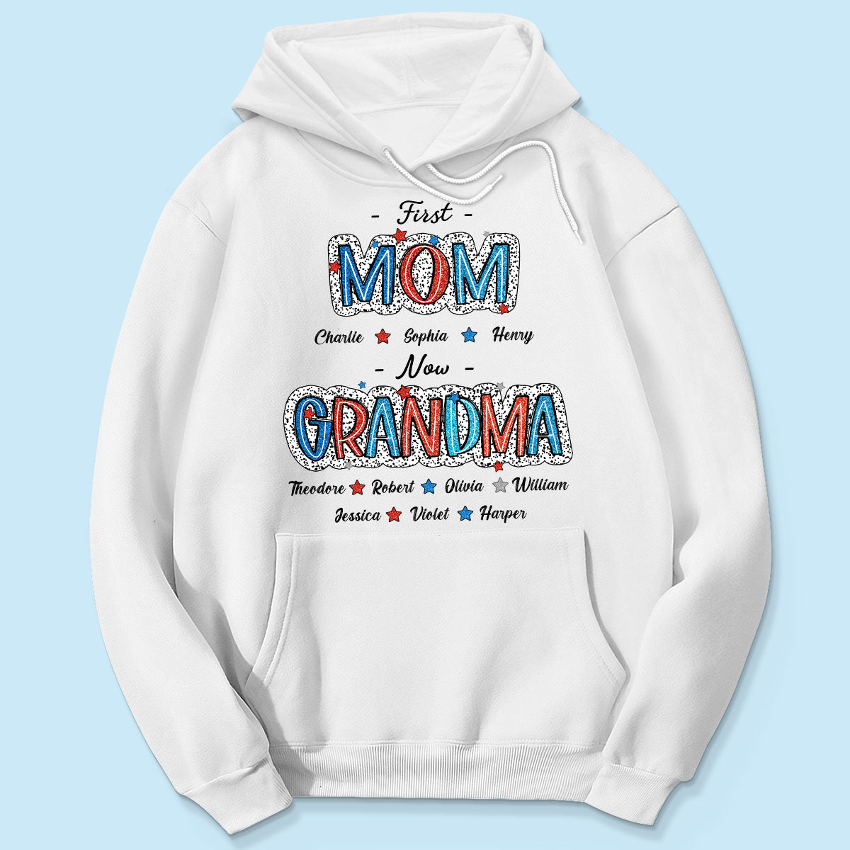 Personalized Shirt 4th Of July First Mom Now Grandma