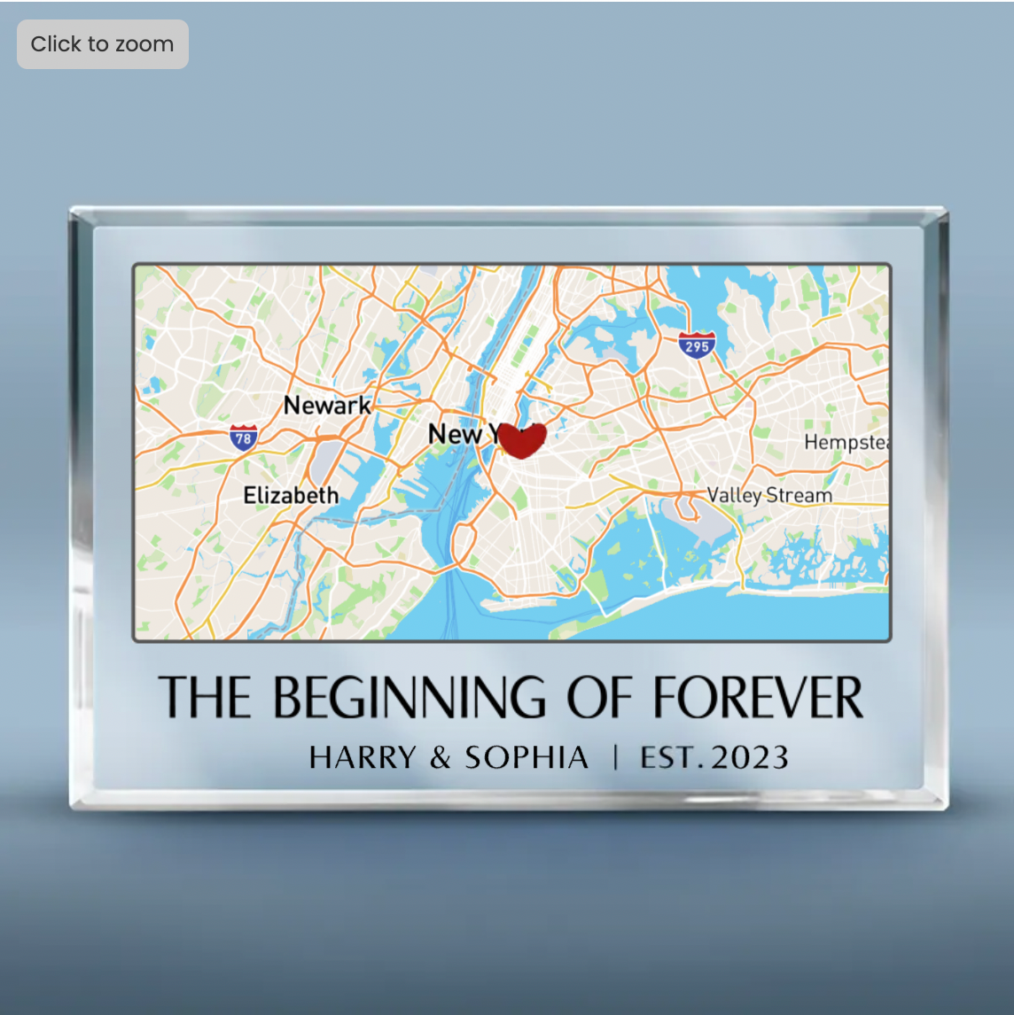 Where It All Began - Personalized Acrylic Plaque