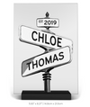 Personalized Acrylic Plaque - Vintage Street Sign