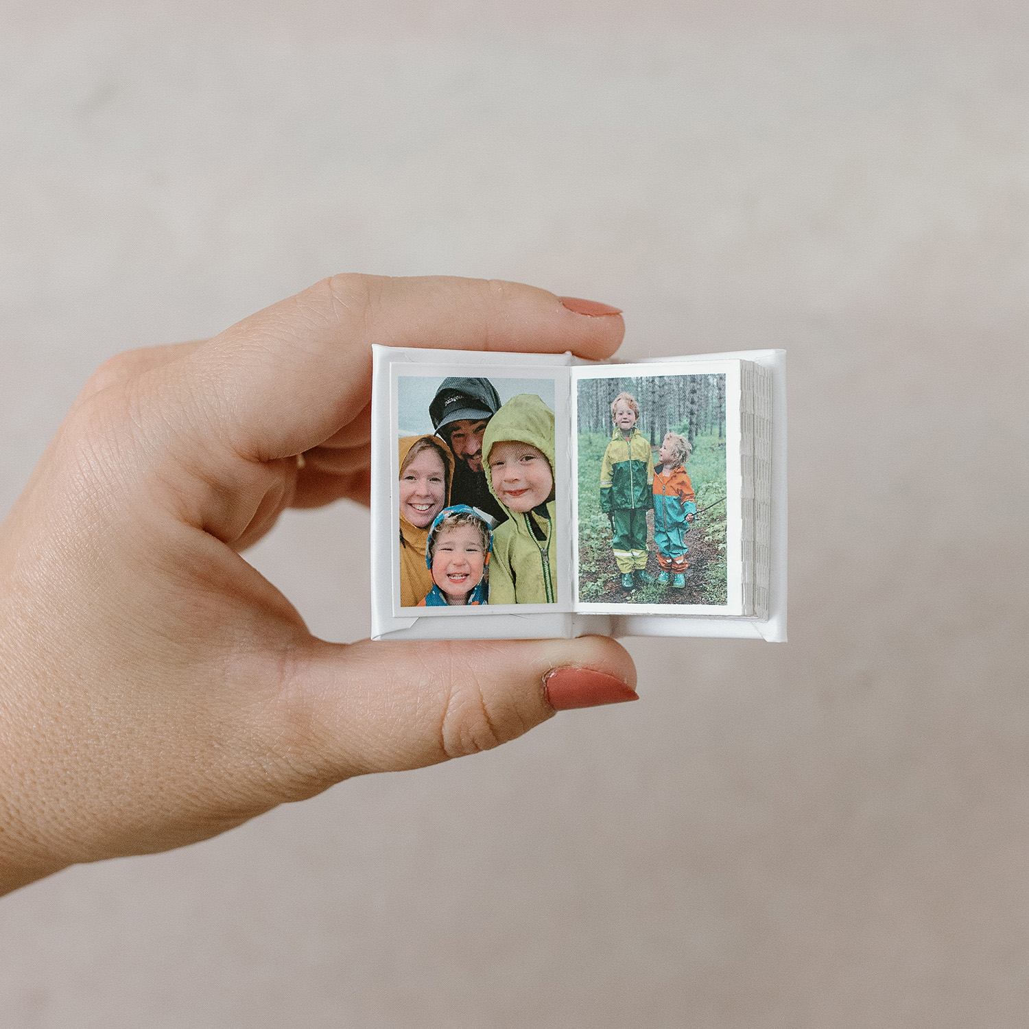 Personalized photo book album