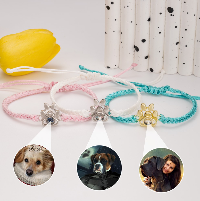 Personalized Pet Photo Projection Bracelet