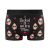 Personalized Photo Men's Boxer Briefs - I Sucked it So It's Mine