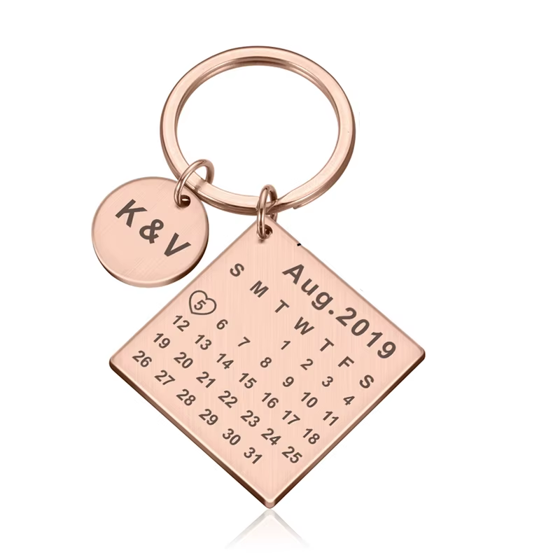 Custom Calendar Keychain