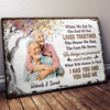 When We Get To The End - Personalized Photo Wrapped Canvas