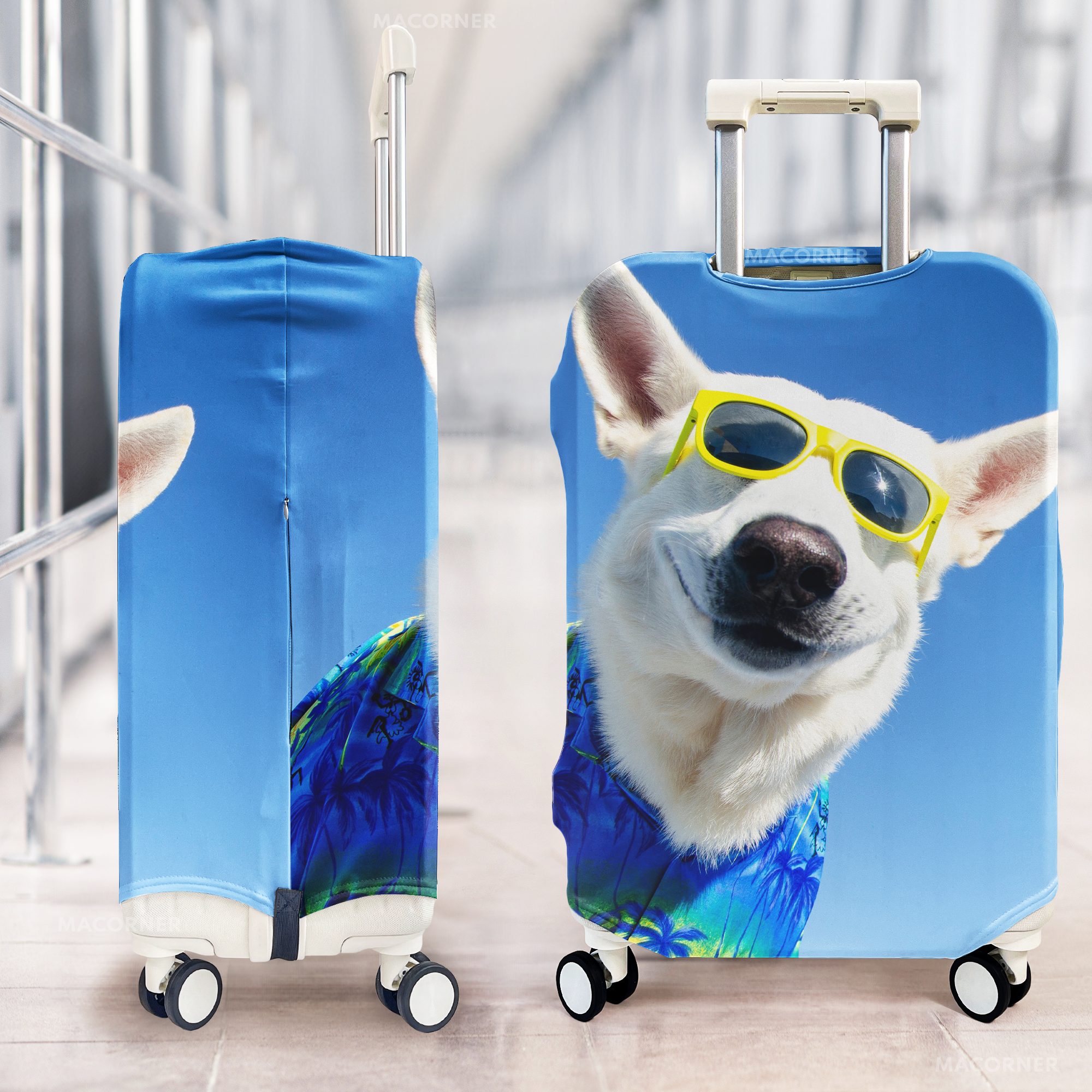 Personalized Photo Luggage Cover