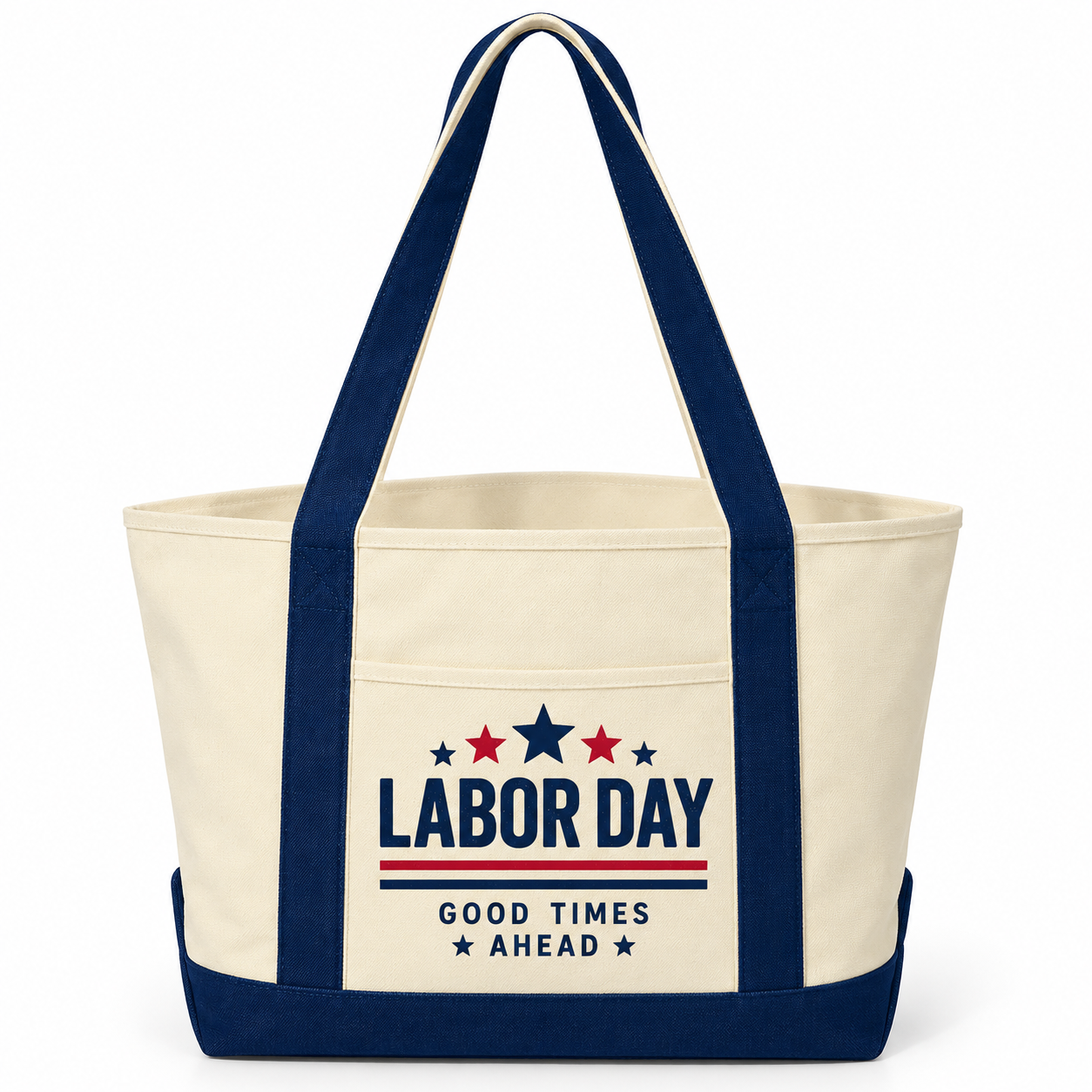 Good Times Ahead™ Labor Day Canvas Tote