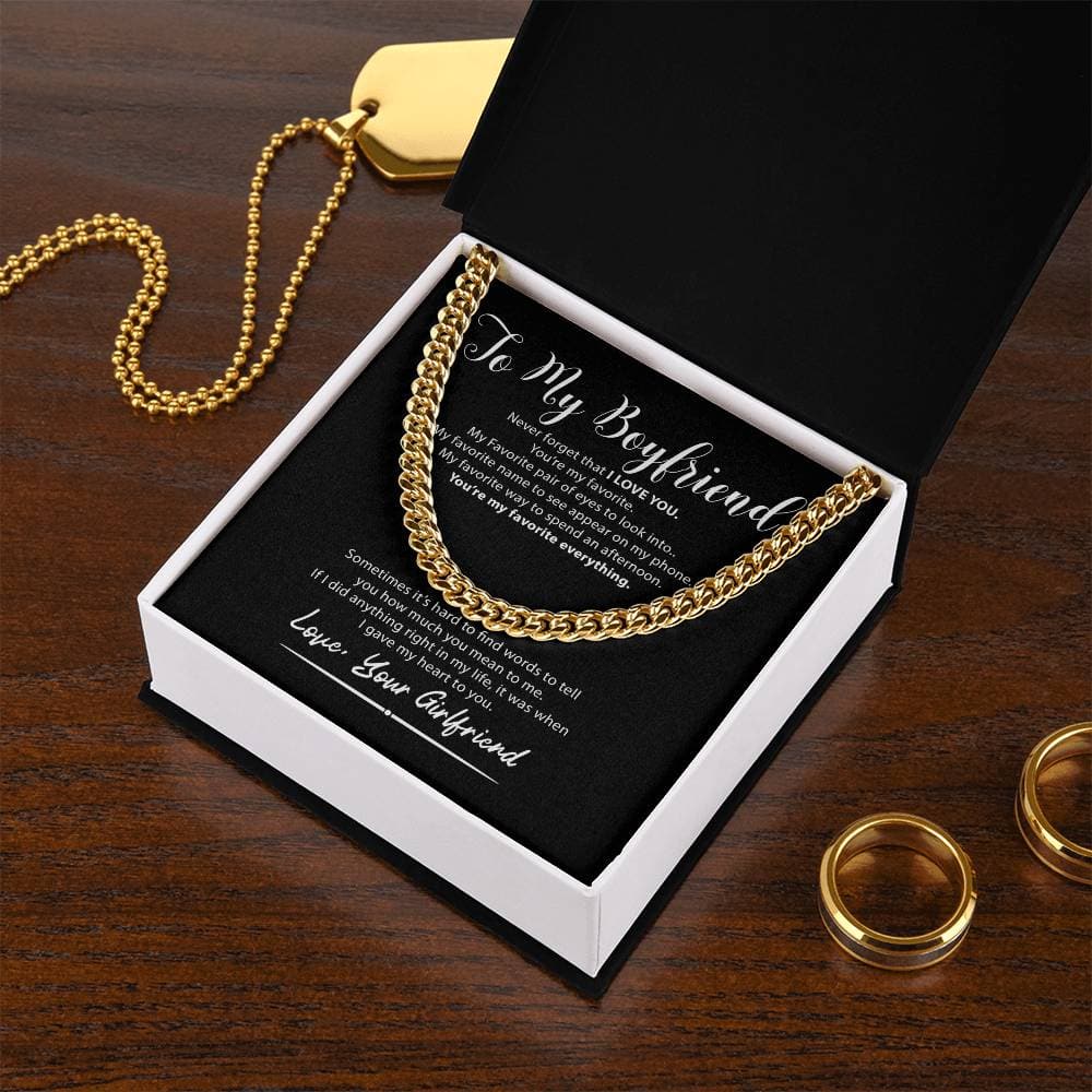 Durable men’s necklace jewelry gift