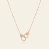 Love Lockdown Interlocking Diamond Necklace