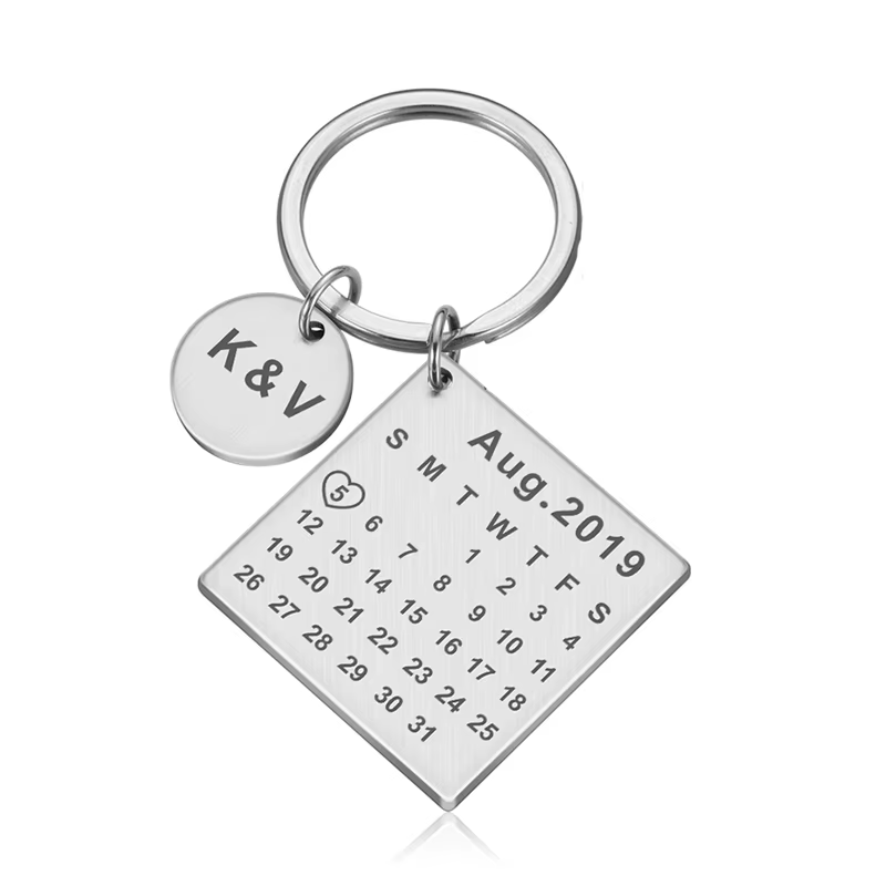 Engraved Love Keychain