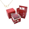 Eternal Rose Box – Engraved Heart Necklace & Timeless Gift - CustomLove