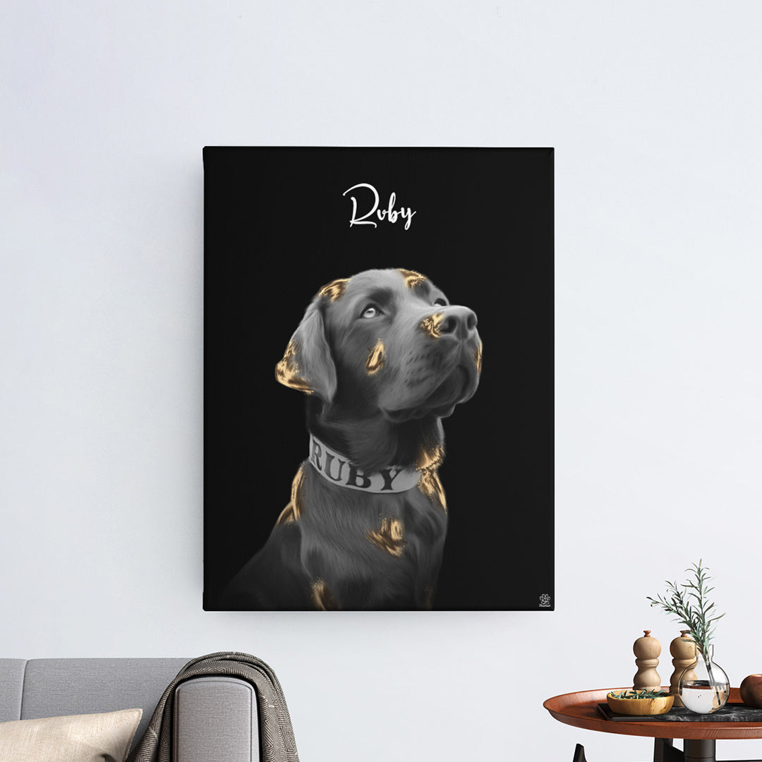 Gold Pawtrait-CustomLove
