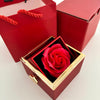 Eternal Rose Box - With Initial Ring & Rose