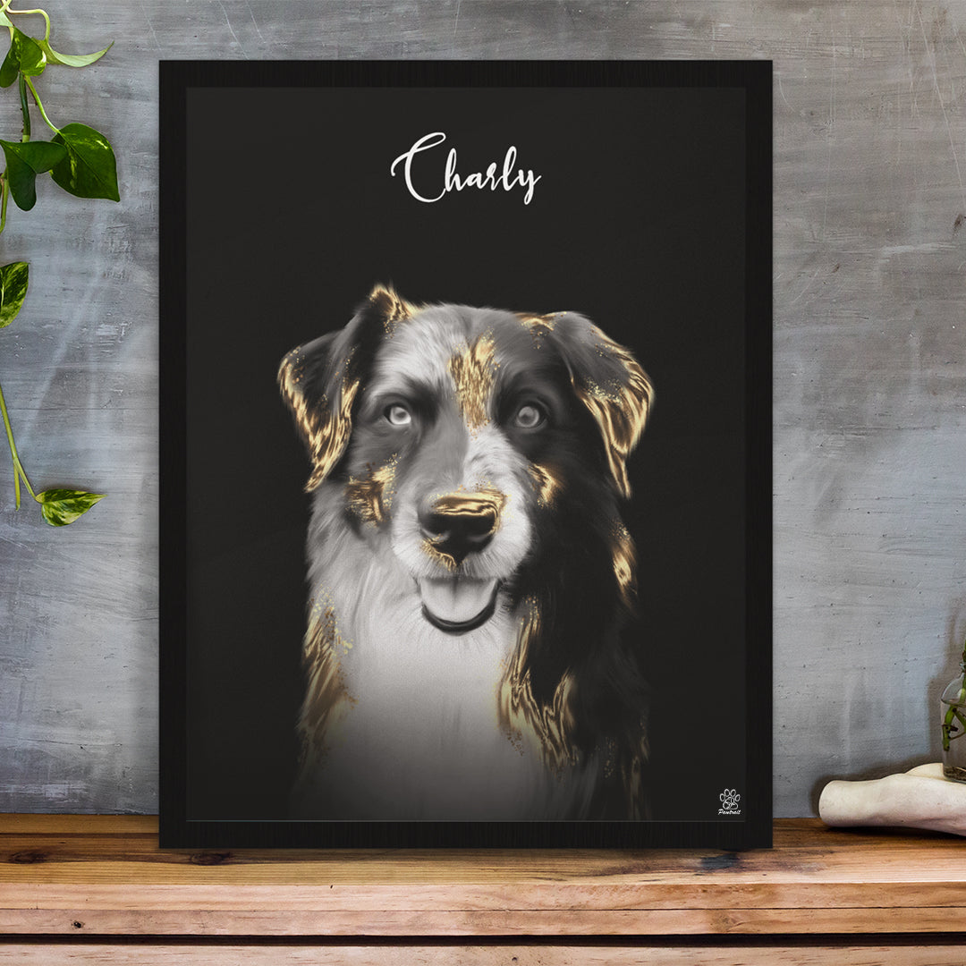 Gold Pawtrait-CustomLove