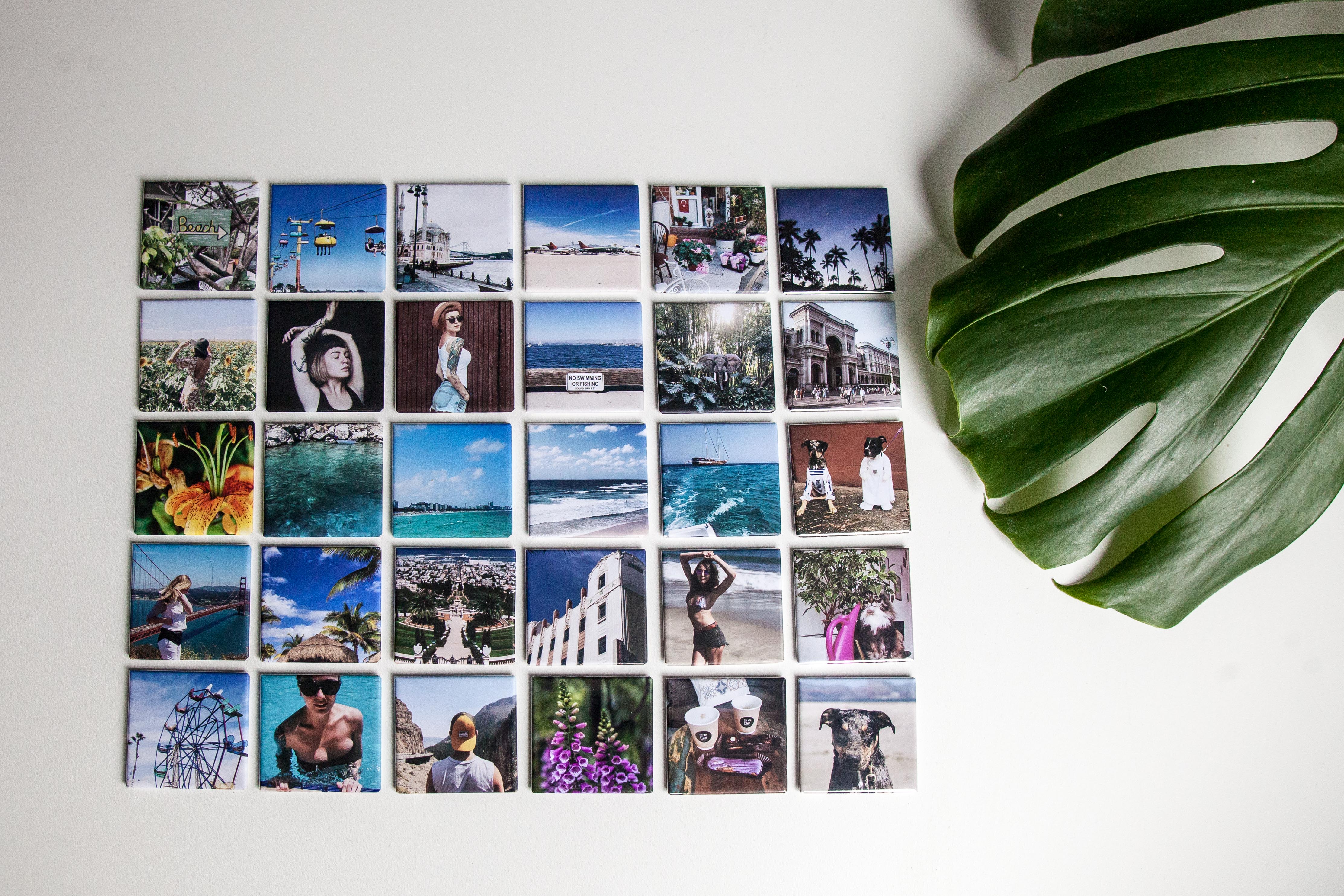 Personalized Photo Magnets (9 Pieces Set)