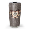 Personalized Custom Tumbler - Heart Of Dad