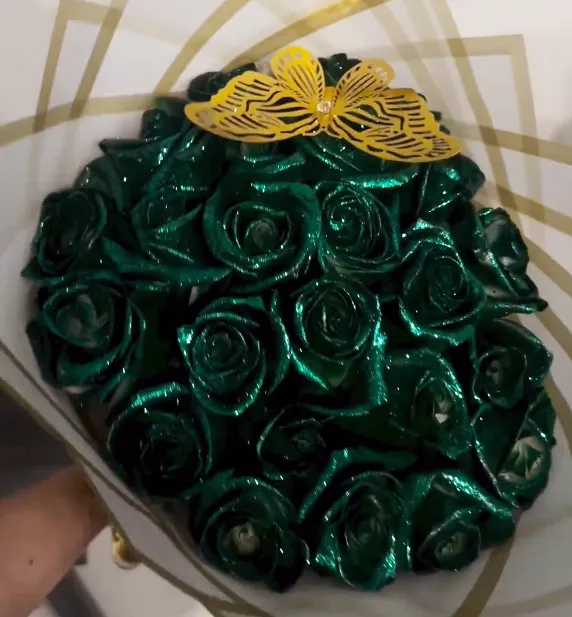 Glitter Rose Bouquet