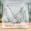 Personalized Acrylic Plaque - Love You Forever & Always