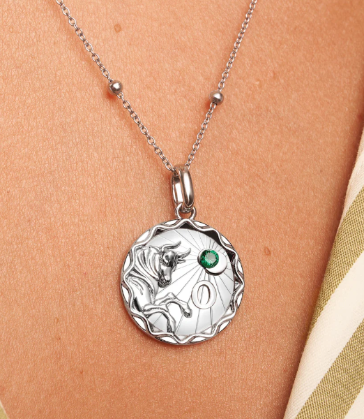 Custom Zodiac Coin Necklace