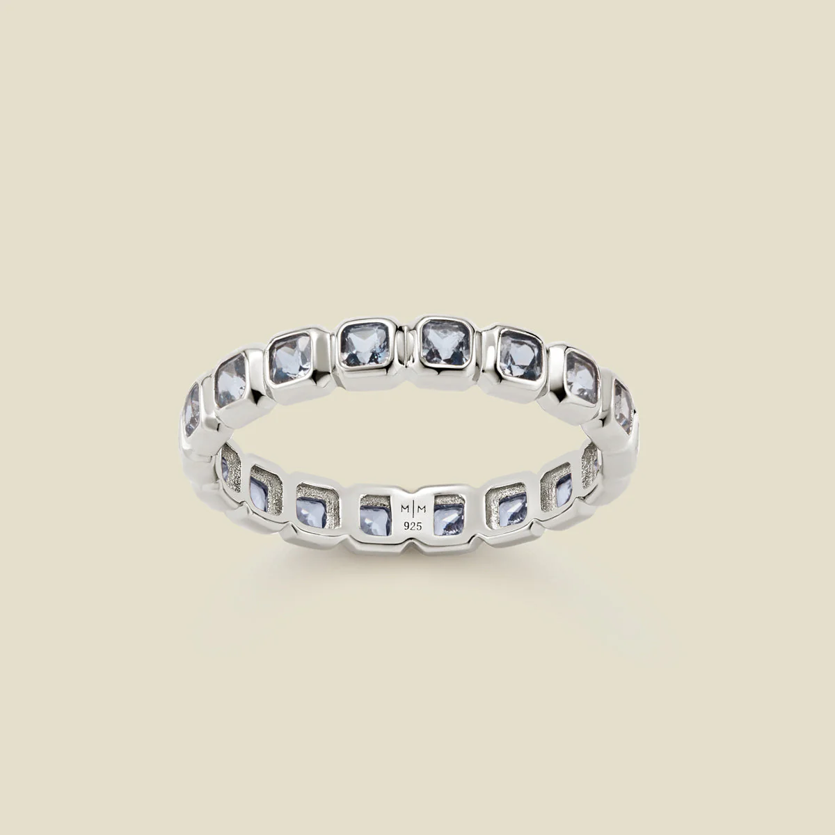 May Birthstone Eternity Ring