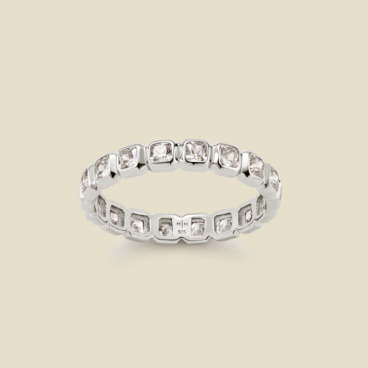 May Birthstone Eternity Ring