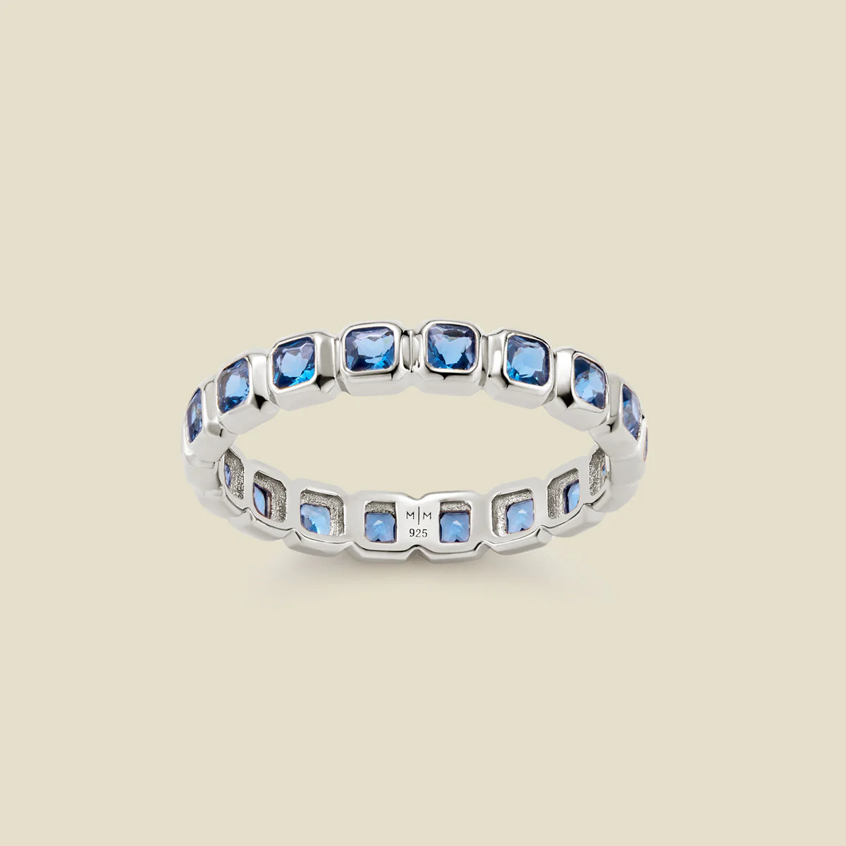 May Birthstone Eternity Ring