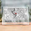 Where It All Began - Personalized Acrylic Plaque