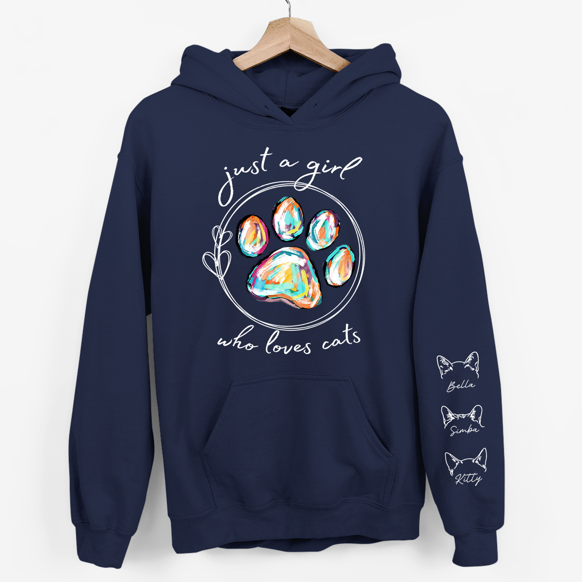 Just A Girl Who Loves Dogs - Dog Personalized Sweatshirt