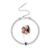 Personalised Projection Tennis Bracelet –  Gift for Her